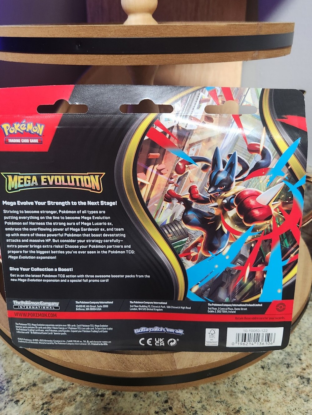Pokémon TCG Mega Evolution 3 Pack Booster Blister Bundle W/Golduck Promo - Picture 3 of 3